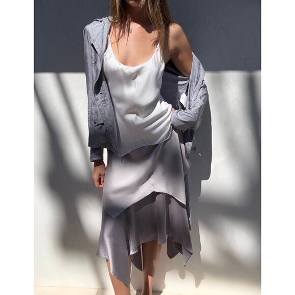 Tom Ford for YVES SAINT LAURENT 2004 (YSL) Runway Jacket Lilac/Grey Size F38 - Picture 3 of 16